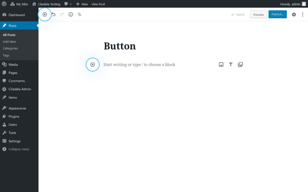 How To Add Button In Wordpress Editor